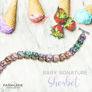 Park Lane Baby Signature Sherbet Tennis Bracelet – BNWT!!, Very Hard To Find!
